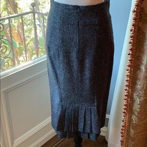 Flattering blue skirt